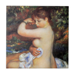 Carreau Pierre Auguste Renoir - Après Le Bain