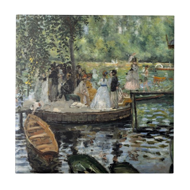 Carreau Pierre-Auguste Renoir - La Grenouillère (Devant)