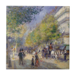 Carreau Pierre-Auguste Renoir - Paris, Grands Boulevards