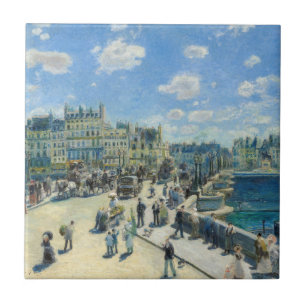 Carreau Pierre-Auguste Renoir - Paris, Pont-Neuf