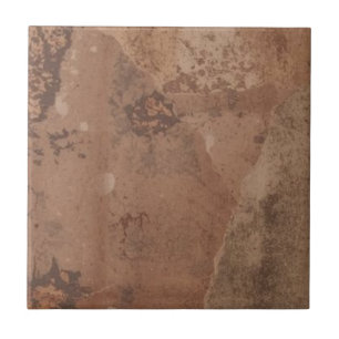 Carreau Pierre brune vintage rustique simple impression ru