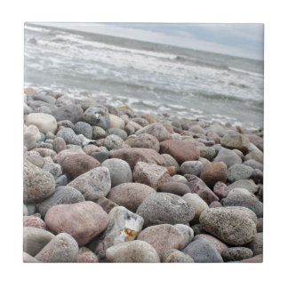 Carreau Pierres à la plage/Mer Baltique/île blâmes