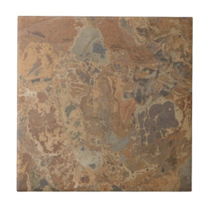 Carreau Pierres brunes vintage rustique simple impression