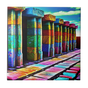 Carreau Pierres psychédéliques