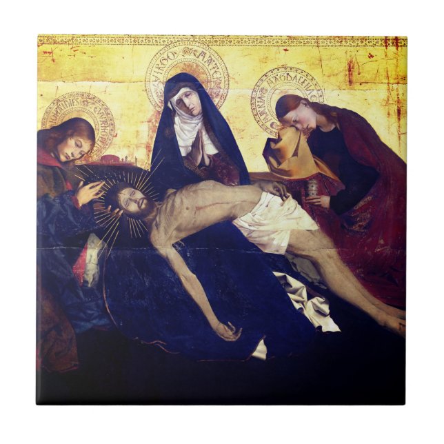 Carreau Pietà de Villeneuve-lès-Avignon boîte cadeau (Devant)