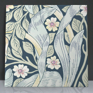 Carreau Pimpernel sans soudure 12 sur 12 Faded Blue Yellow