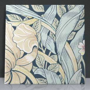 Carreau Pimpernel sans soudure 2 sur 12 Bleu Jaune