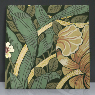 Carreau Pimpernel sans soudure 3 de 12 Faux Gold & Sage Gr