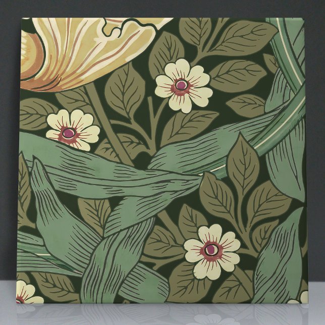 Carreau Pimpernel sans soudure 8 sur 12 Chaud jaune Sage v (Créateur téléchargé)