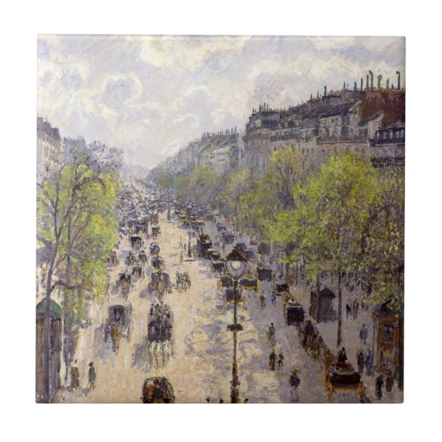 Carreau Pissarro - Boulevard Montmartre, Printemps (Devant)