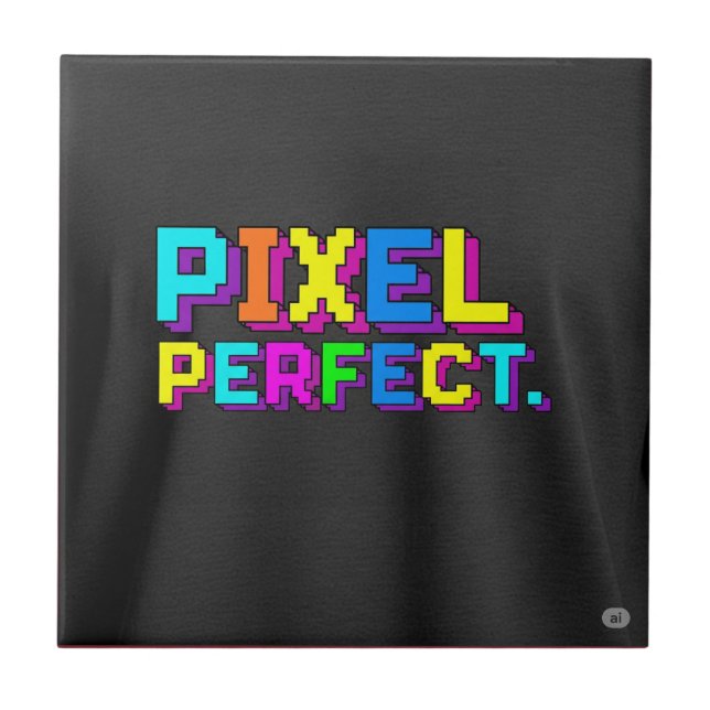 Carreau Pixel Parfait. (Devant)