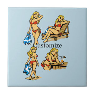 Carreau Plage de Bikini Temps Thunder_Cove