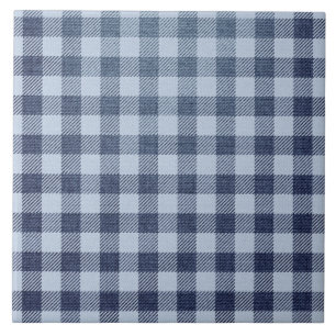 Carreau Plaid bleu