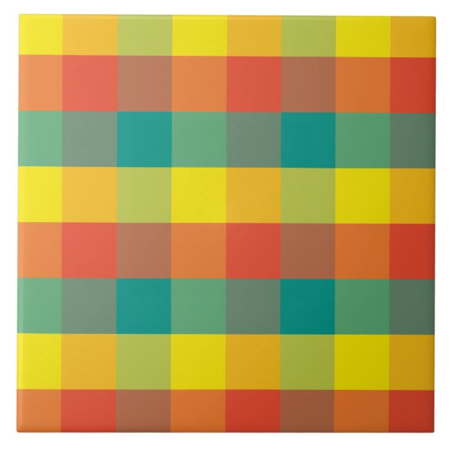 Carreau Plaid mexicain (Devant)