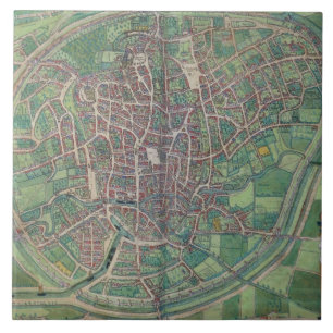 Carreau Plan de ville de Bruxelles, de 'Terra de Civitates