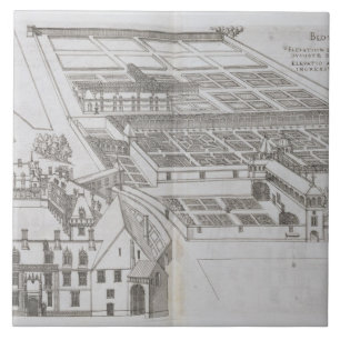 Carreau Plan des jardins et du Chateau de Gaillo inclus