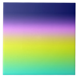 Carreau Planche de couleurs d'été Ombre violet jaune vert 
