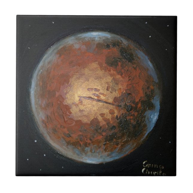 Carreau Planète Mars (Devant)