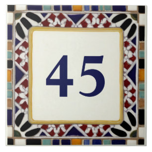 Carreau Plaque d'affichage Mosaic méditerranéen