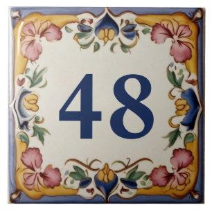 Carreau Plaque de signalisation personnalisée Espagnol Des