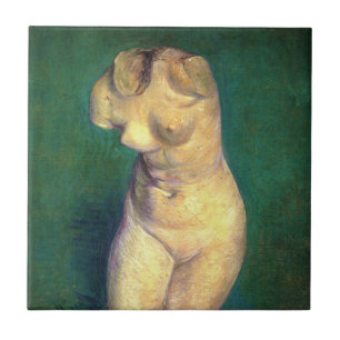 Carreau Plaster Statuette Femme Torso par Vincent van Gogh