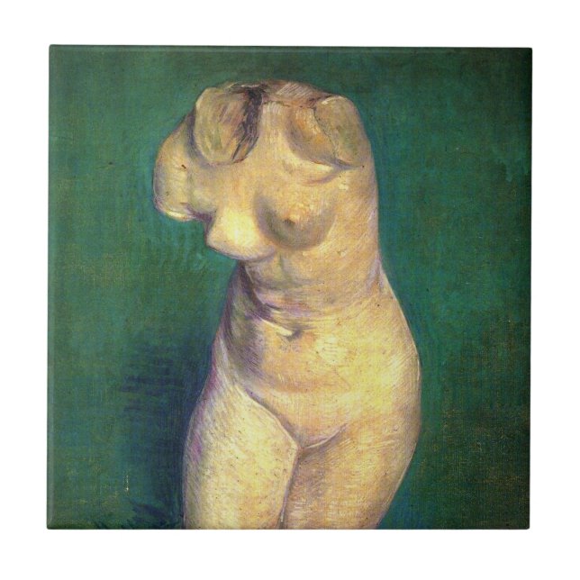 Carreau Plaster Statuette Femme Torso par Vincent van Gogh (Devant)