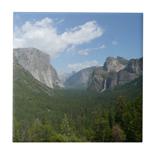 Carreau Point d'inspiration dans le parc national Yosemite (Devant)