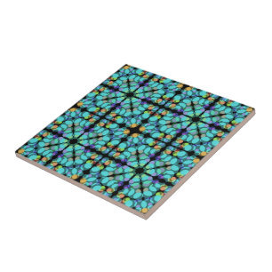 Carreau Points pastel colorés translucides à motif répétit