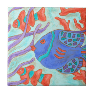 Carreau Poissons de bruit