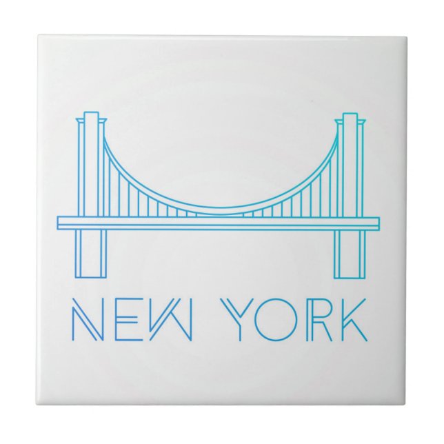 Carreau Pont de Brooklyn | New York City (Devant)