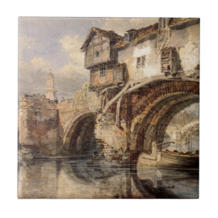 Carreau Pont de Gallois chez Shrewsbury par William Turner