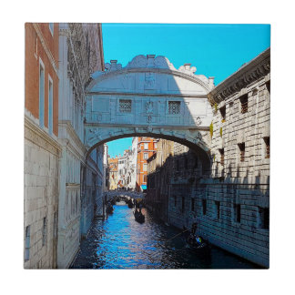 Carreau Pont de Venise Italie de Sighs Canal Travel