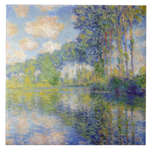 Carreau Poplaires sur l'Epte (par Claude Monet)