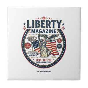 Carreau Popsicle de la Liberté Pop glacé patriotique patri