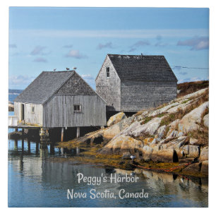 Carreau Port de Peggy, Nouvelle-Écosse, Canada