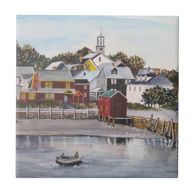 Carreau Port de Portsmouth, New Hampshire (Devant)