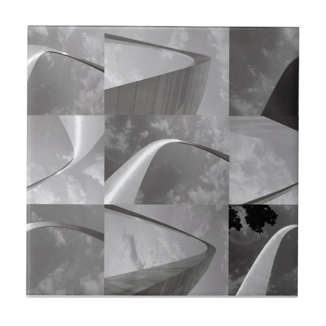 Carreau Porte d'entrée célèbre de l'Arc de St Louis Ouest (Devant)