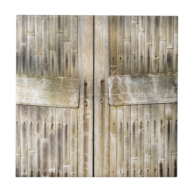 Carreau Portes en bambou (Devant)