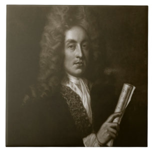 Carreau Portrait de Henry Purcell (1659-95) gravé par GE