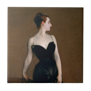 Carreau Portrait de Madame X par John Singer Sargent avec