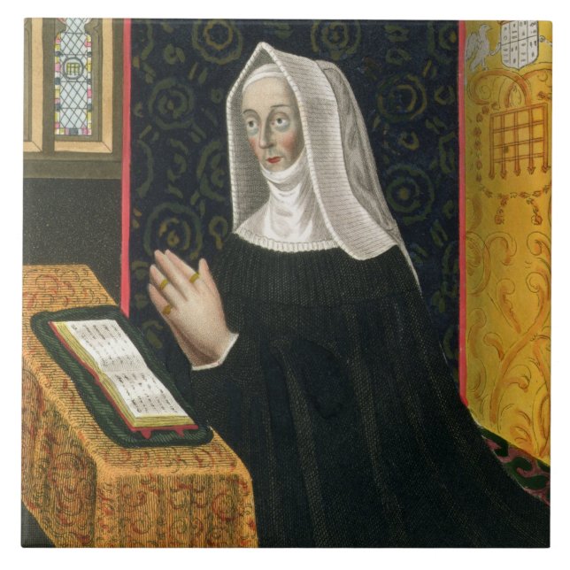 Carreau Portrait de Margaret Beaufort, comtesse de Richmon (Devant)