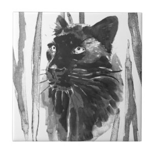 Carreau Portrait Panther