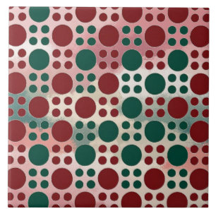 Carreau Pot Polka multicolore