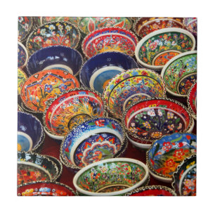 Carreau Poterie turque artisanale
