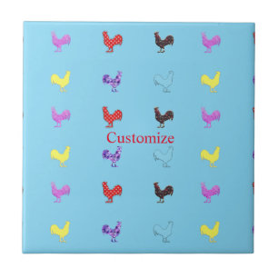 Carreau Poules de poulet Thunder_Cove