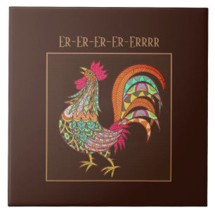 Carreau Poulet Carrelé De Trivet Coloré