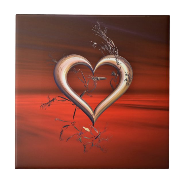 Carreau Pour l'amour du rouge (Devant)