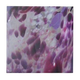 Carreau Pourpre, mauve, lilas, blanc, crème