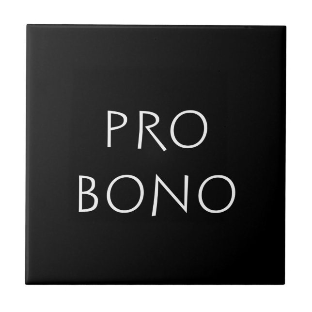 Carreau Pro bono (Devant)
