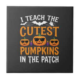 Carreau Professeur Halloween Citrouilles les Plus Mignonne